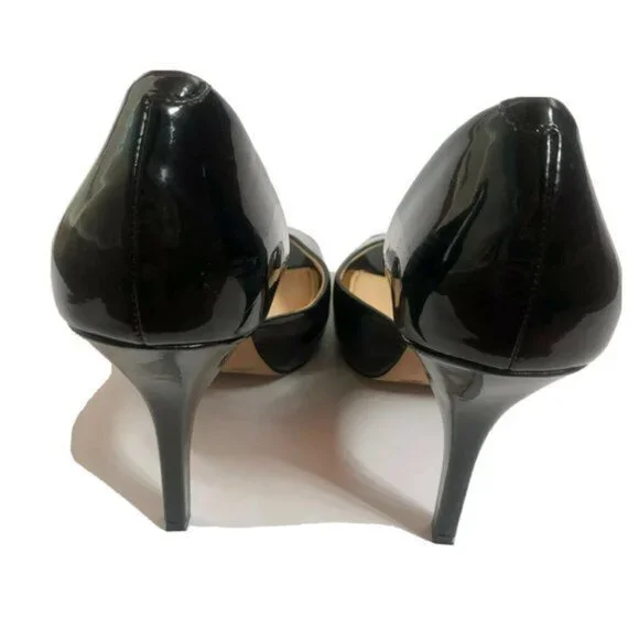 Jessica Simpson Black patent Heels size 9 M - Picture 13 of 16